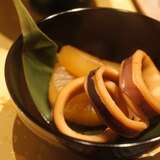 大根とイカの生姜風味煮